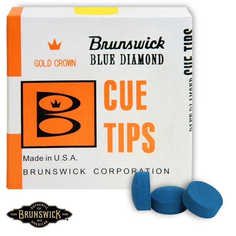 Наклейка для кия Brunswick Blue Diamond 12 мм